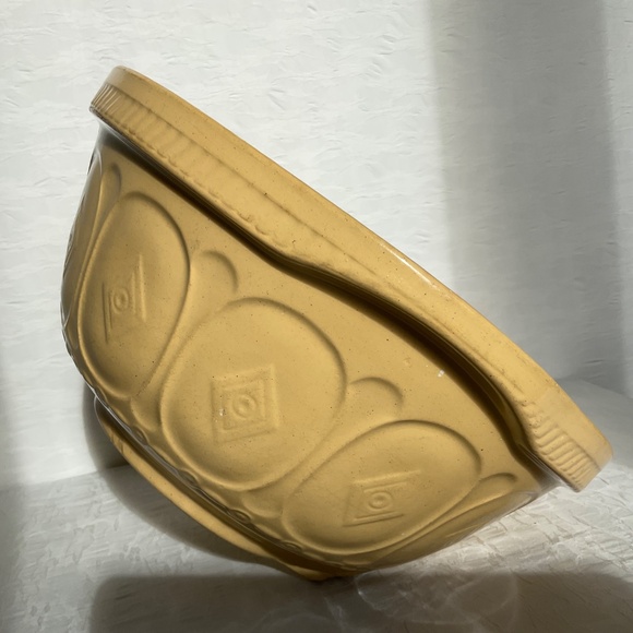 Vintage The Easimix Bowl Green Dot Gripstand Mixing Bowl 12” - Picture 3 of 16